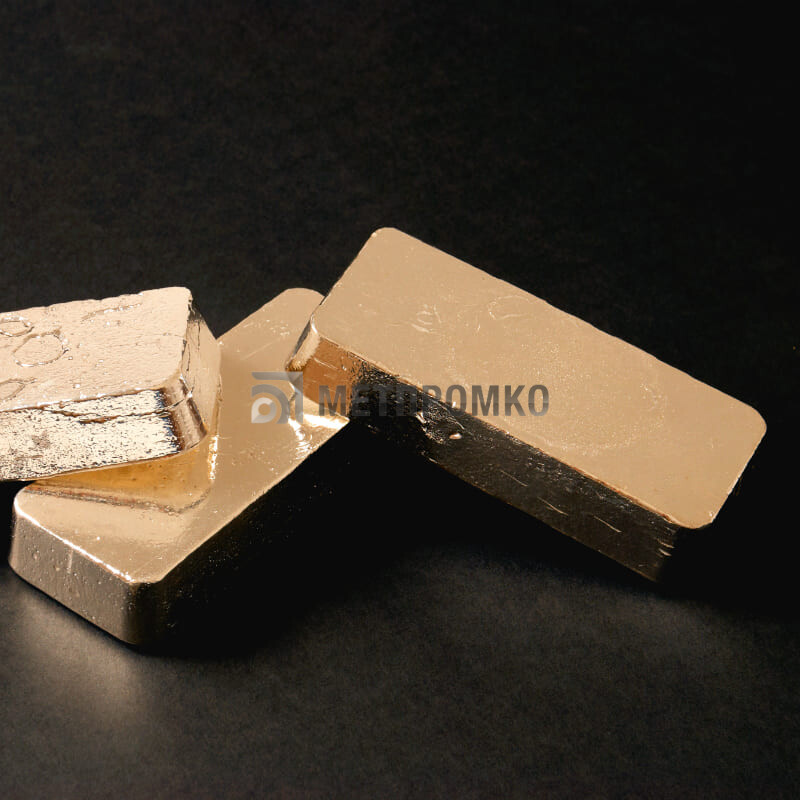 Чушка бронзовая ГОСТ 493-79 БрАЖ 9-4 150 мм