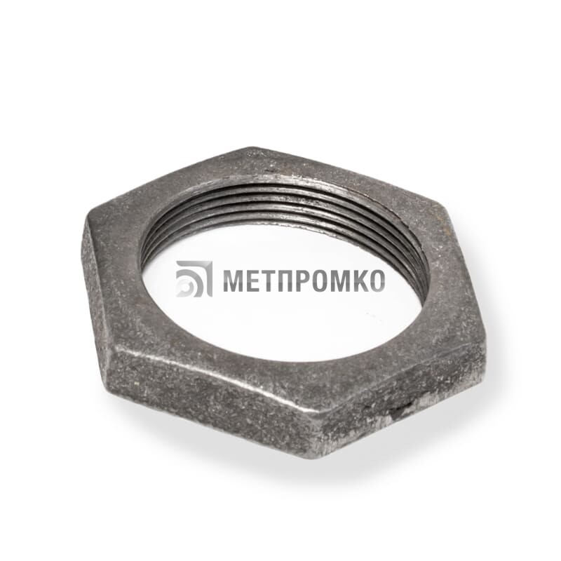 Контргайка нержавеющая без покрытия 80 мм 3 мм AISI 304