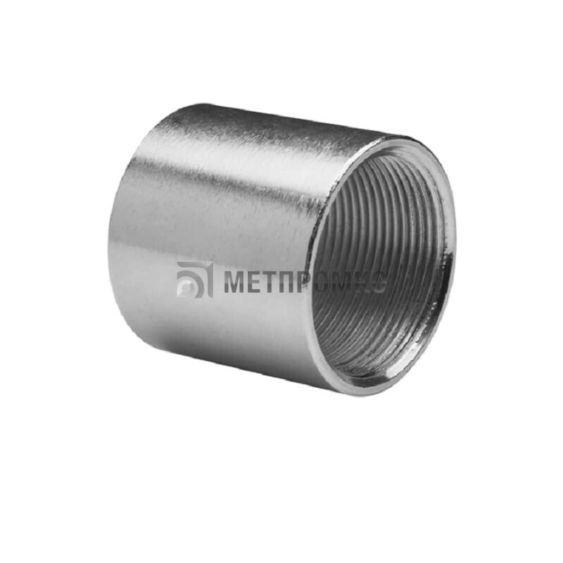 Муфта стальная резьбовая комбинированная 20х3/4'' мм