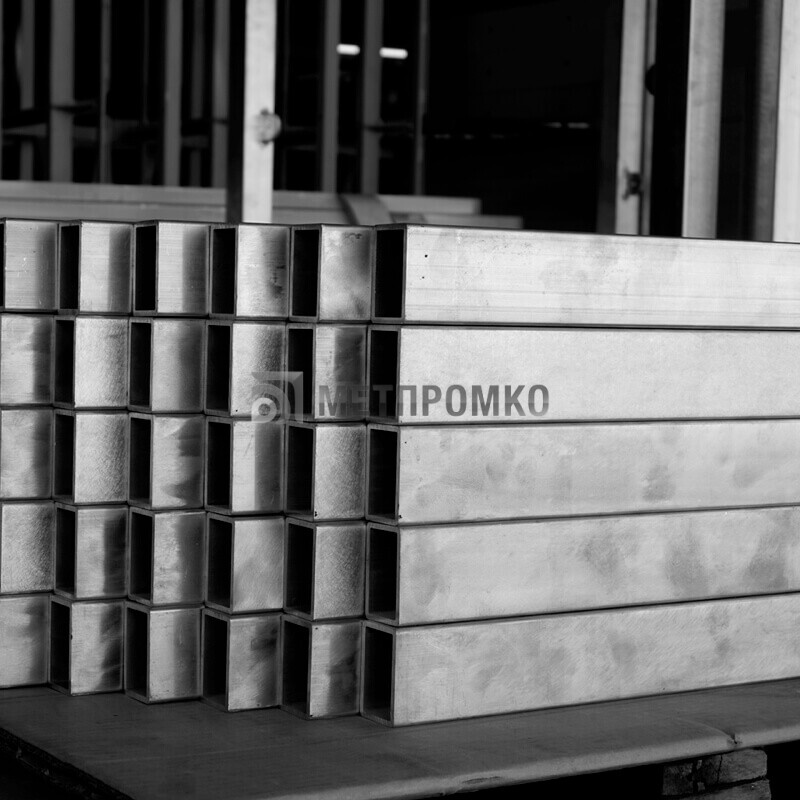 Труба алюминиевая профильная квадратная 20х20х1.5 мм 4 м АД31