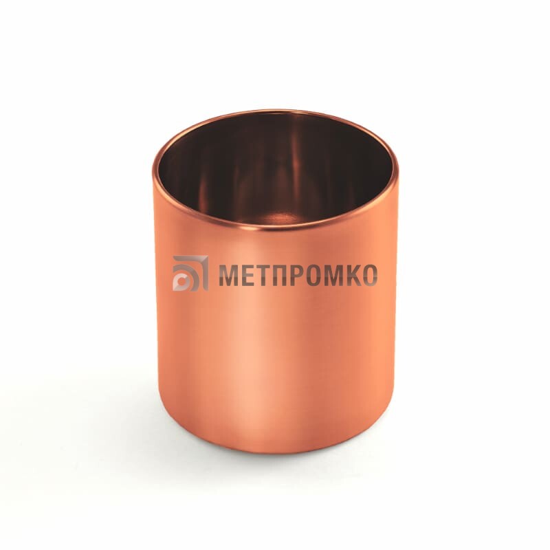 Заглушка медная 108 мм под пайку
