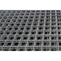 Сетка рифленая Р стальная 16x16x5 мм ТУ 14-178-457-04