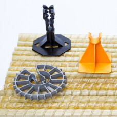 Фиксатор арматуры звездочка , грибочек 16 мм 20, 25, 30, 40, 50