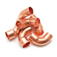 Отвод медный 1 1/8 45°"