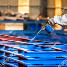 Порошковая покраска трубы профильной