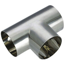 Тройник нержавеющий фланцевый, под приварку, резьбовой фланцевый, под приварку, резьбовой 100 мм ГОСТ 17376-2001, DIN 11851, DIN 32676