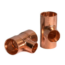 Тройник медный 10 мм