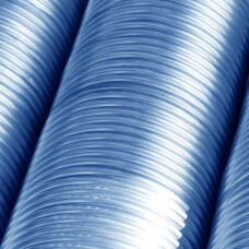 Труба гофрированная нержавеющая 12 мм 50 м белая 