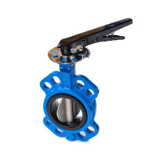 Затвор 100 мм стальной поворотнодисковый